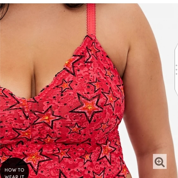 🆕 2X RADIANT STAR LACE BRALETTE - Picture 5 of 6